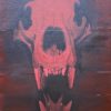Art-By-Katey-Oil-On-Canvas-Bone-Study-III-Animal-Skull